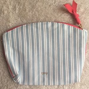 Ipsy Striped Bag
